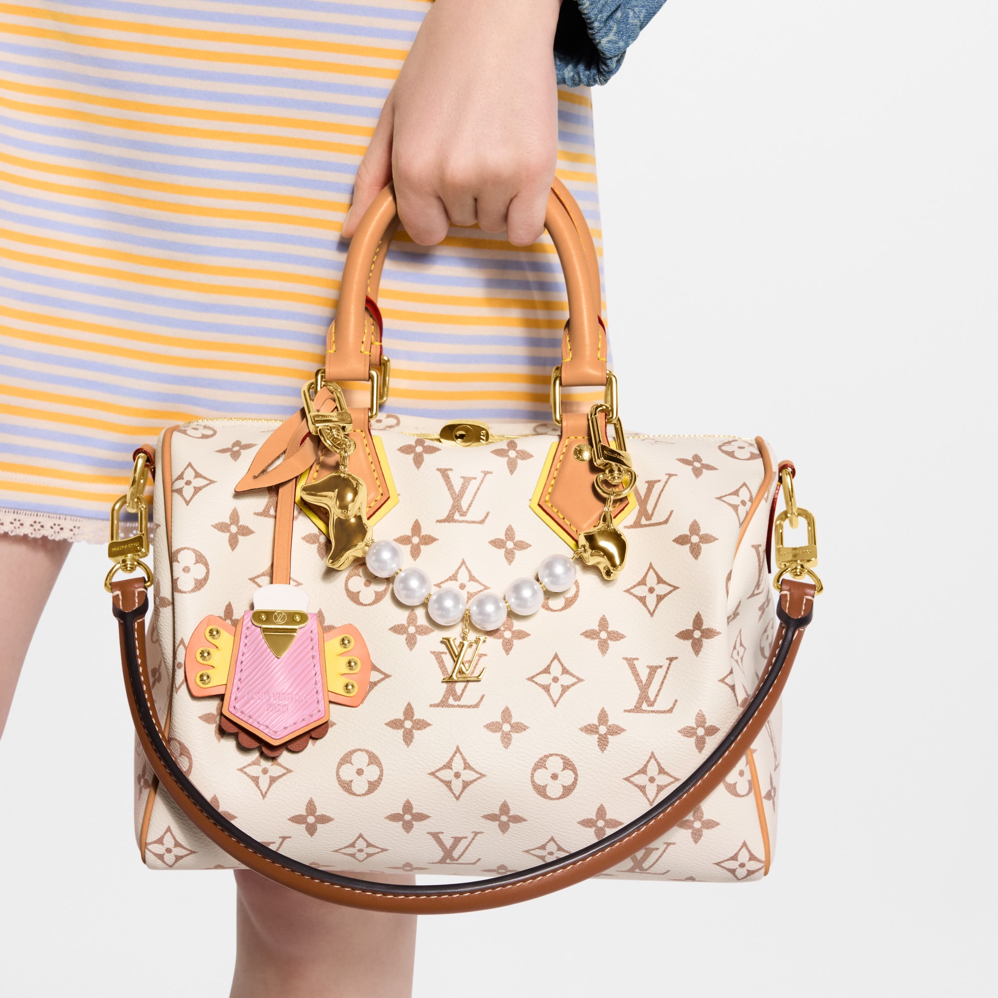 小物 LOUIS VUITTON LV Dachshund Chain Bag Charm S00 - Women - Accessories | LOUIS